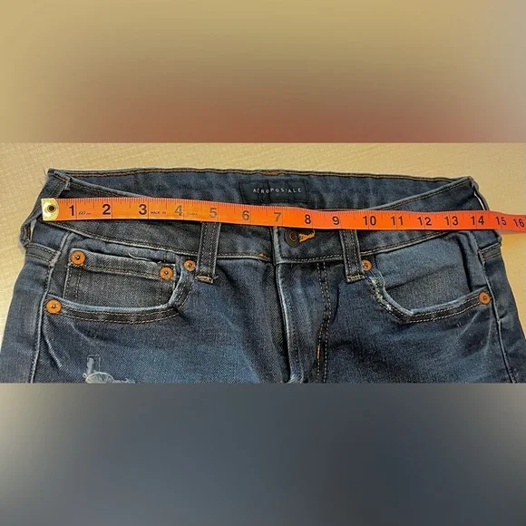Aeropostale Ripped Skinny Jeans 28/32 - Picture 5 of 8